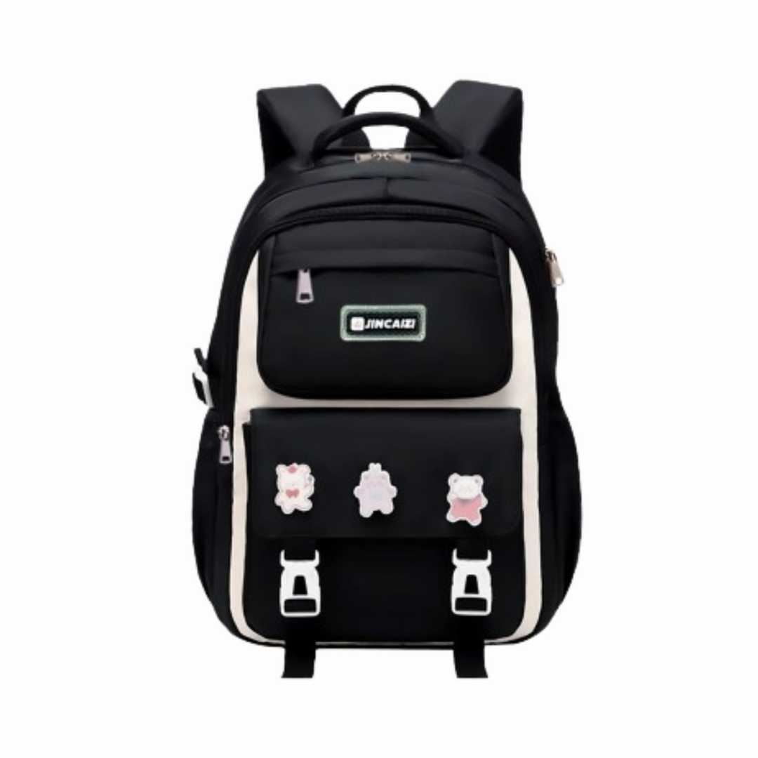 Waterproof,Kids,4-Compartment,School,Bags,(Purple)